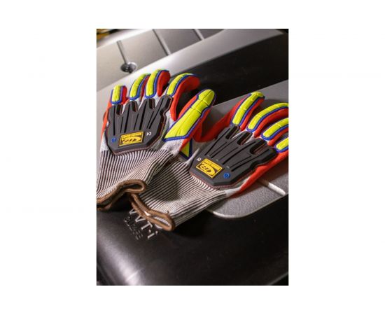 Противоударные антипорезные перчатки Ansell RINGERS R065-10 – изображение 8