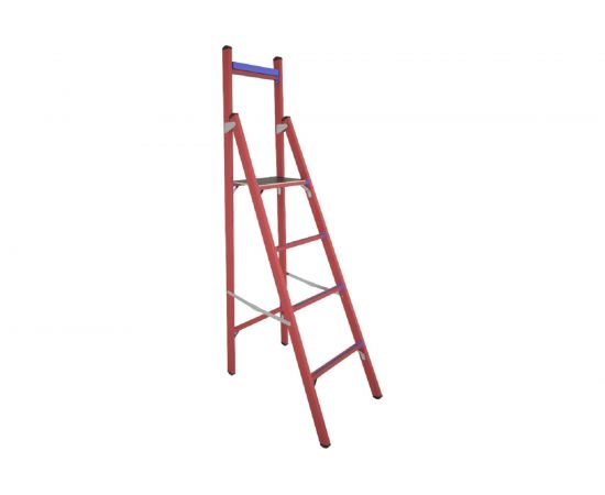 Диэлектрическая стеклопластиковая стремянка с вертикальной опорой Антиток СВД-1.5 Е 410038 