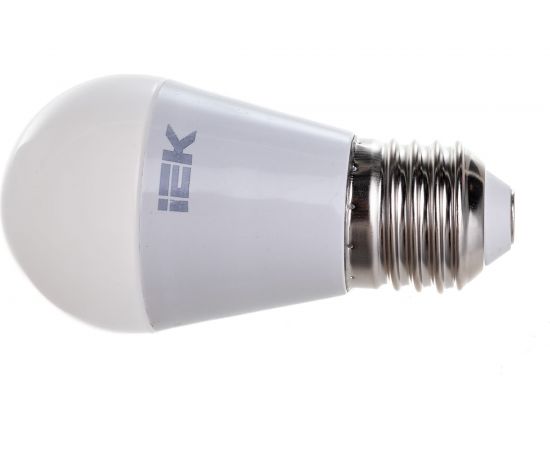 Лампа IEK LED, G45, шар, 7вт, 230В, 6500К, E27 LLE-G45-7-230-65-E27 