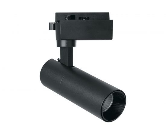 Трековый однофазный светильник FERON на шинопровод, AL140, 14W, 4000К белый, 1260Lm, черный, 41610 