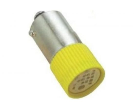 Светодиодная лампа Emas Ва9S 24B C/DC желтая, LED24S 
