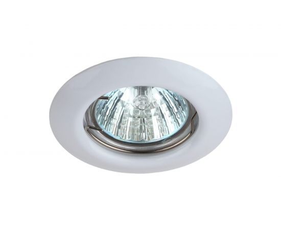 Штампованный светильник ЭРА ST3 WH MR16,12V/220V, 50W белый C0043801 