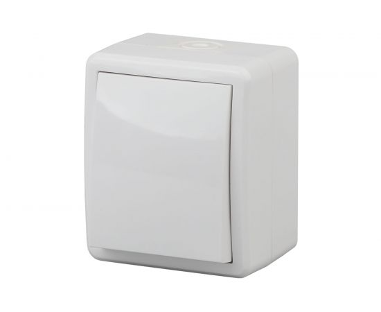 Выключатель ЭРА Эксперт 11-1401-01 IP54, 10АХ-250В, ОУ, белый Б0020669 