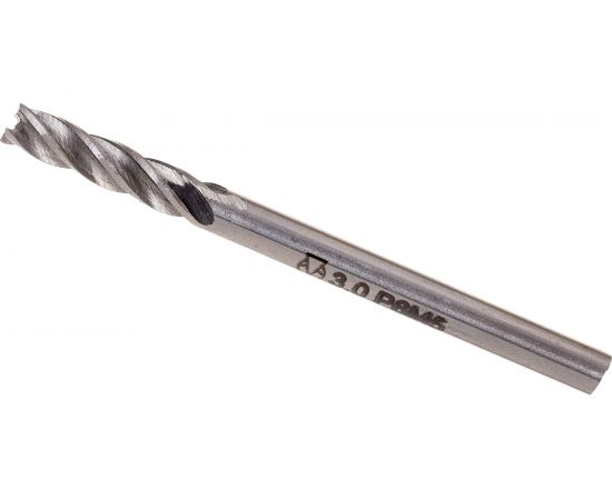 Фреза концевая (3х40х8 мм; Р6М5; 4-перая; ц/х) GRIFF a300019 