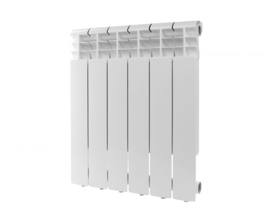 Алюминиевый радиатор ROMMER Profi 500 AL500-80-80-100 6 секций RAL9016 82483 