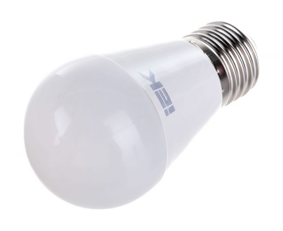 Лампа IEK LED, G45, шар, 7вт, 230В, 6500К, E27 LLE-G45-7-230-65-E27 – изображение 2