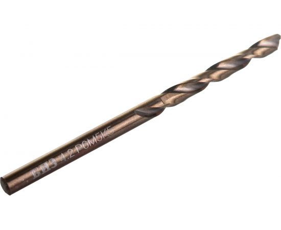 Сверло по металлу КОБАЛЬТ (10 шт; 4.2х43х75 мм; Р6М5К5; класс А1) Gigant GT-137 – изображение 2