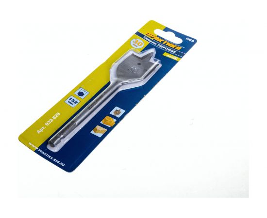 Сверло перовое по дереву (30х152 мм) ПРАКТИКА 032-829 – изображение 2