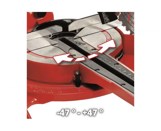 Торцовочная пила Einhell TC-SM 2534/1 Dual 4300395 – изображение 2