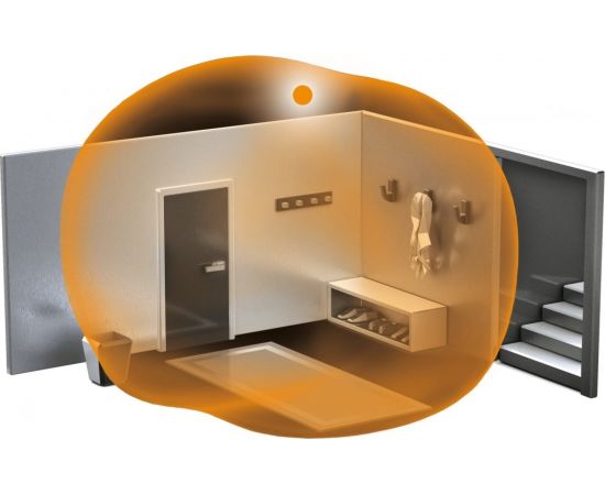 Потолочный датчик движения Steinel IS 2360 IP 54 white инфракрасный, накладной 6556 – изображение 3