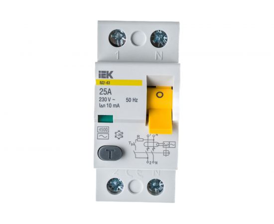 УЗО IEK MDV10-2-025-010 ВД1-63 – изображение 3