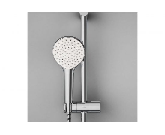 Душевая система AM.PM Gem набор: верхний душ d 220 мм, ручной душ, 1 ф-ция d 110 мм F0790000 – изображение 3