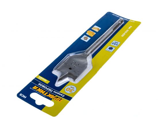 Сверло перовое по дереву (30х152 мм) ПРАКТИКА 032-829 – изображение 3