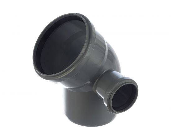 Отвод LAMMIN 110х45°, с правым патрубком 50 мм Lm35041050451 – изображение 3