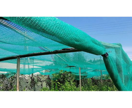 Сетка фасадная зеленая (4х50 м; 35 гр/м2) Промышленник 35450 – изображение 3