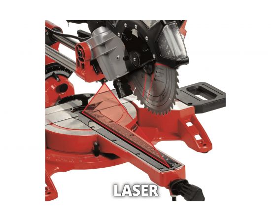 Торцовочная пила Einhell TC-SM 2534/1 Dual 4300395 – изображение 3