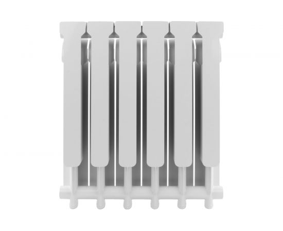 Алюминиевый радиатор ROMMER Profi 500 AL500-80-80-100 6 секций RAL9016 82483 – изображение 4