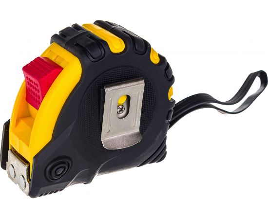 Рулетка TOPEX стальная лента 5 м x 25 мм магнит 2 кнопки паузы 27C345 – изображение 4