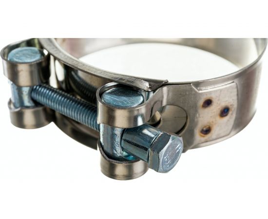 Силовой хомут Nord-Yada Д: 60-63 мм, Ш: 22 мм, Т: 0,6 мм, болт: М6х60, нерж. сталь 902887 – изображение 4