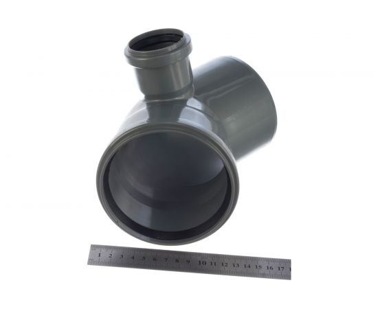 Отвод LAMMIN 110х45°, с правым патрубком 50 мм Lm35041050451 – изображение 4