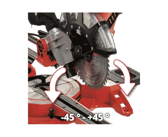 Торцовочная пила Einhell TC-SM 2534/1 Dual 4300395 – изображение 4