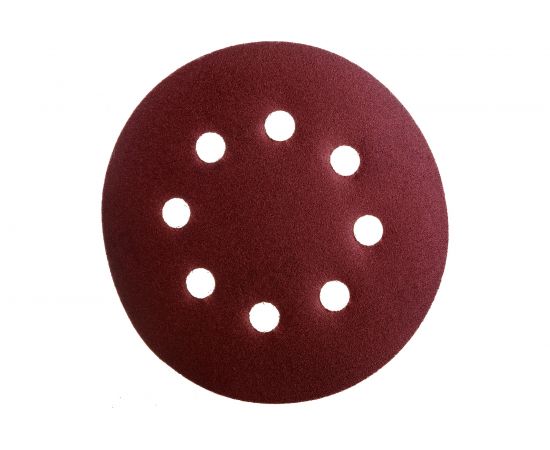 Круг абразивный шлифовальный перфорированный под липучку (10 шт; 125 мм; Р220) TUNDRA 2603080 – изображение 4