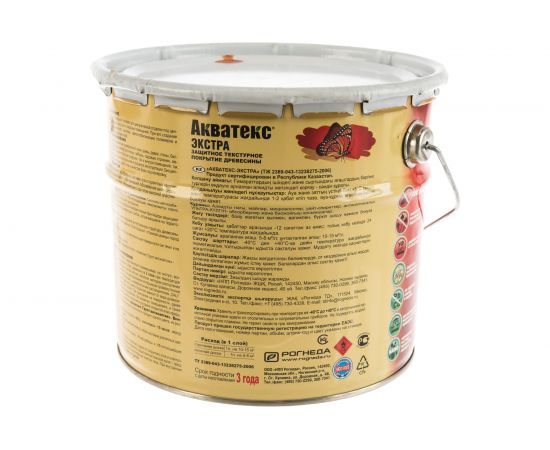 Защитно-декоративное по��рытие для древесины Акватекс Экстра Орегон 3 л 4 13865 – изображение 4