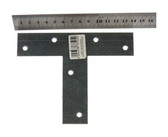 Т-образный соединитель GAH ALBERTS оцинкованный, 140х110х30х2 мм 335052 – изображение 5