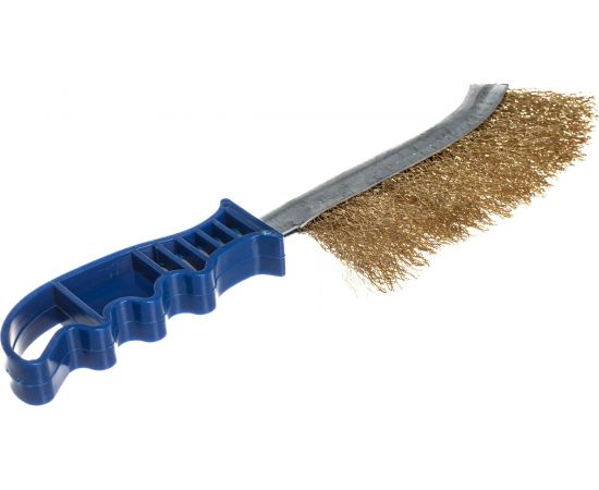 Металлическая щетка DolleX с пластмассовой ручкой, в блистере BRM-240 – изображение 5