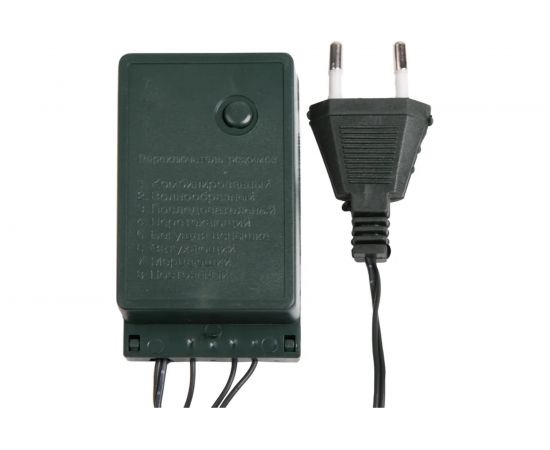 Светодиодная гирлянда NEON-NIGHT Твинкл-Лайт 8 режимов, 20м, 160 LED, тёмно-зелёный провод, белый 303-115 – изображение 6