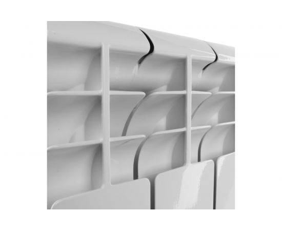 Алюминиевый радиатор ROMMER Profi 500 AL500-80-80-100 6 секций RAL9016 82483 – изображение 6