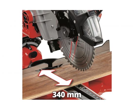 Торцовочная пила Einhell TC-SM 2534/1 Dual 4300395 – изображение 7