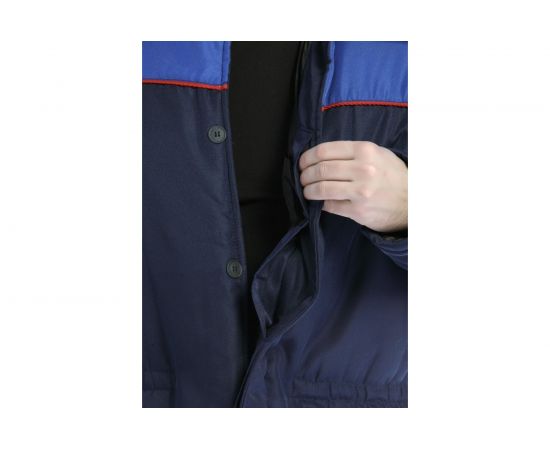 Утепленная куртка СОЮЗСПЕЦОДЕЖДА Дон ЭКОНОМ синяя, р. 52-54, рост 182-188 1960006202046 – изображение 7