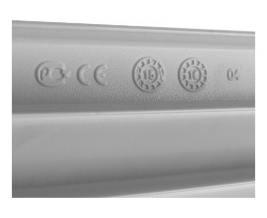 Алюминиевый радиатор ROMMER Profi 500 AL500-80-80-100 6 секций RAL9016 82483 – изображение 8