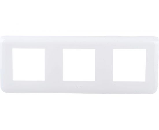 Рамка Legrand 3х2мод. Mosaic New горизонтальная, белая Leg 078806 128029 