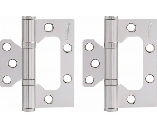 Универсальная накладная петля НОРА-М 800-3"" FHP СP хром. покр. без колп. 75х63х2,5 3155 