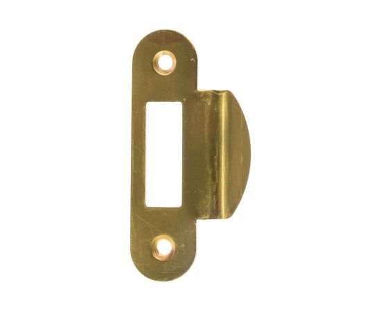 Ответная планка НОРА-М 504.18 золото 80 мм с заходом 8577 