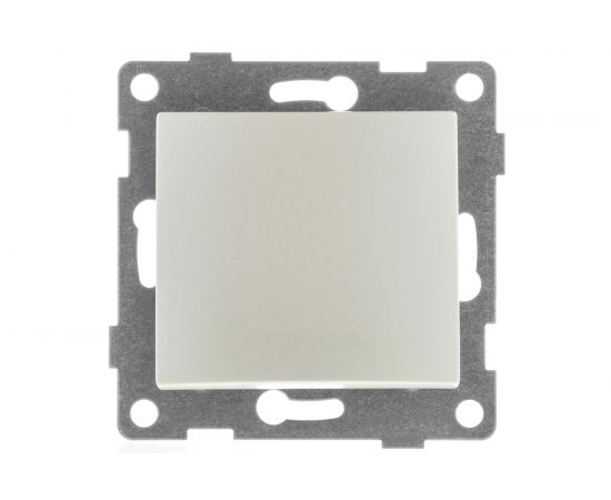 Механизм выключателя GUSI ELECTRIC 1кл., СУ, 10А, 250В, жемчуг С10В1-028 