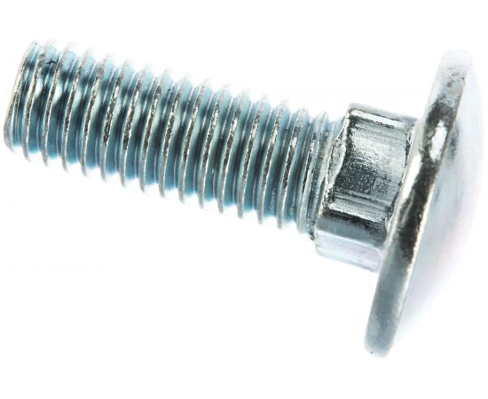 Мебельный болт КРЕП-КОМП цинк DIN603 10х30 пр.5,8 8шт бм1030мф 