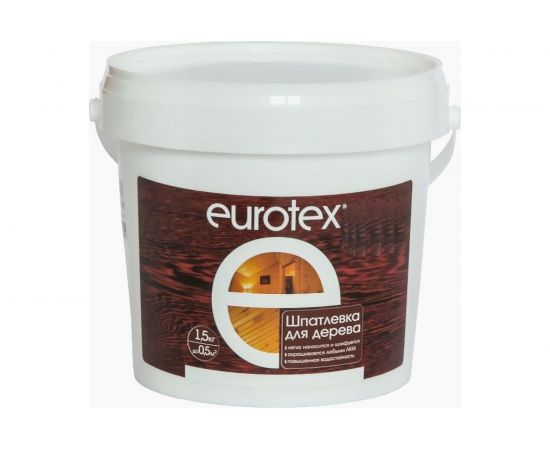 ШПАТЛЕВКА ПО ДЕРЕВУ Eurotex СОСНА 1,5 КГ 21121 