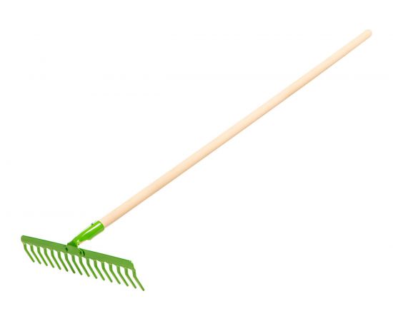 Универсальный садовые грабли VERTO деревянный черенок 15G050 