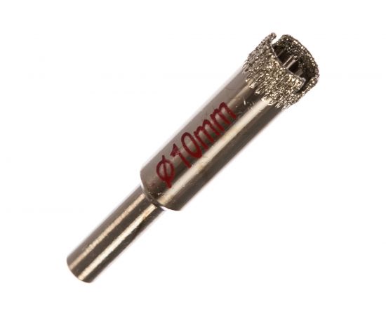 Коронка алмазная по стеклу и керамике (2 шт; 10 мм) ПРАКТИКА 777-246 