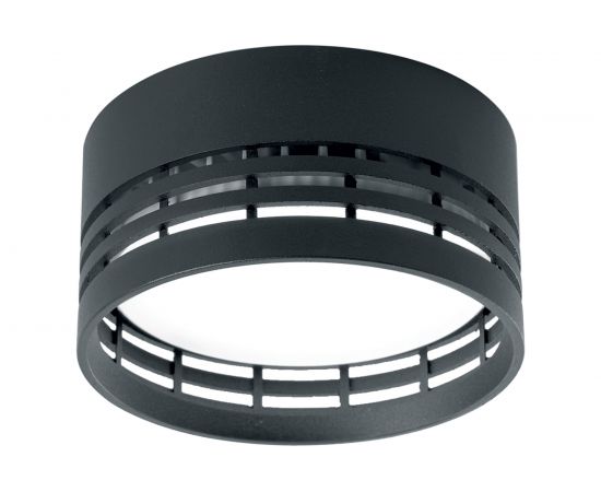 Стационарный светильник под лампу FERON спот HL354, GX53 12W, 220VV, IP20, цвет черный, 41506 