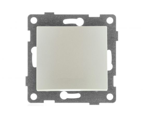 Механизм выключателя GUSI ELECTRIC 1 клавиша, СУ, 10А, 250В, жемчуг С11В1-028 