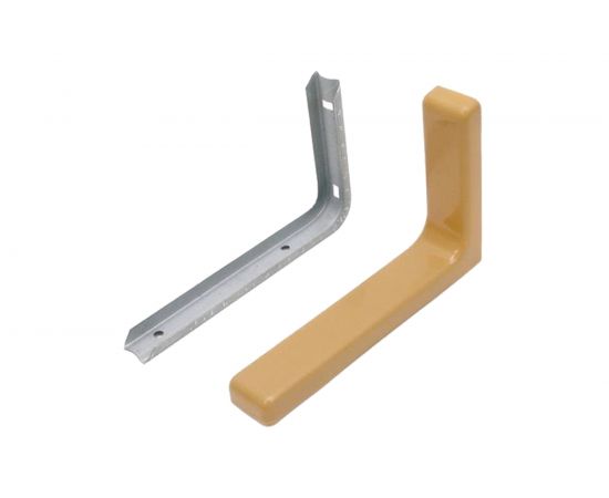 Кронштейн с декоративными накладками MFK-TORG бежевый L=240мм К-97 