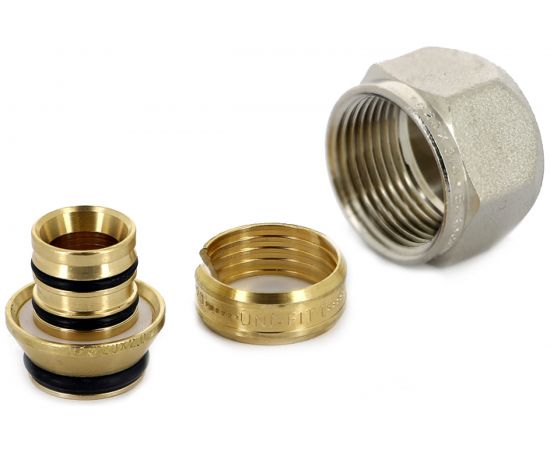 Обжимной соединитель обж-В 16х3/4ЕК Uni-Fitt 680N1634 – изображение 2