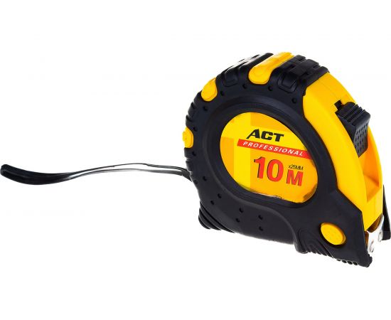 Рулетка Профессионал Стандарт 10м прорезиненная, с магнитом 25мм 46590 – изображение 2