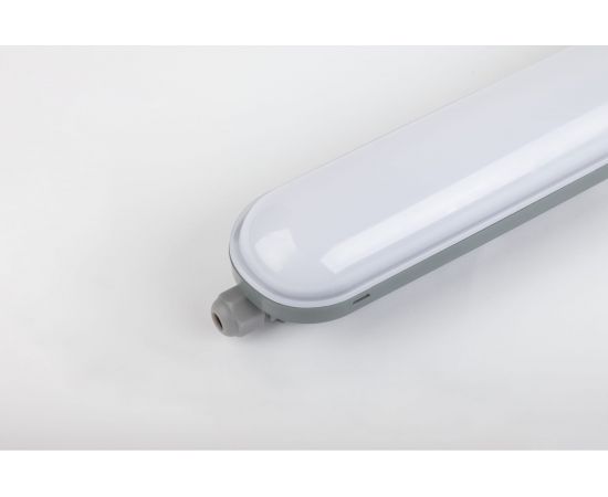 Линейный светодиодный светильник ЭРА SPP-201-0-65K-018 IP65, 18Вт, 1710Лм, 6500К, 600мм, матовый, 12/180 Б0047173 – изображение 2