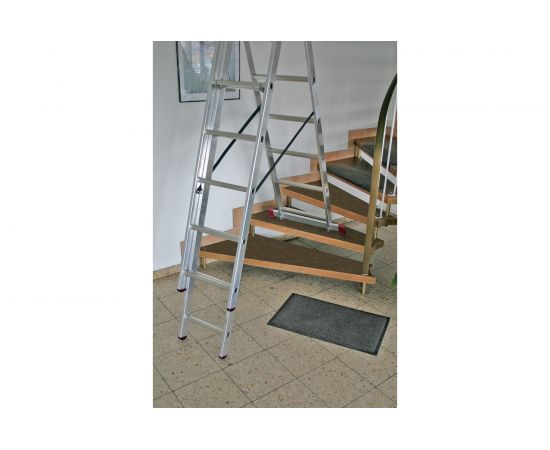 Универсальная алюминиевая лестница 3х7 Krause Corda 013378 – изображение 2