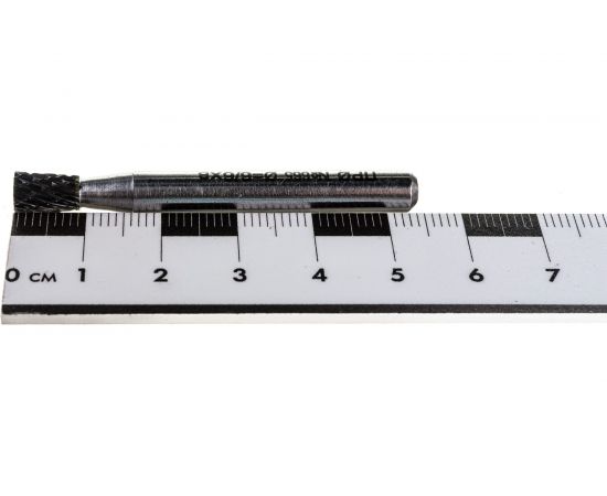 Борфреза твердосплавная (6x6x8x53 мм; тип N-Обратный конус) Профоснастка №665 861360608530 – изображение 2